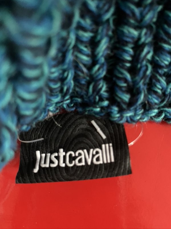Just Cavalli Damen Pullover Stola neu mit Wolle