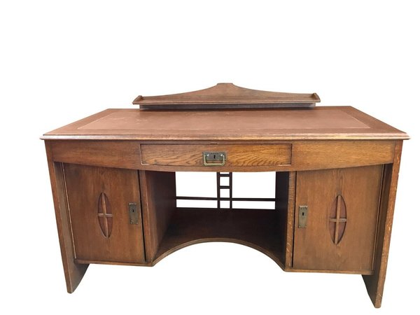 Traumhaft schöner alter Jugendstil Schreibtisch Sekretär antiker Hingucker top!